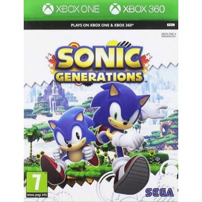 Sonic Generations [Xbox 360, английская версия] (совместимость с Xbox One)